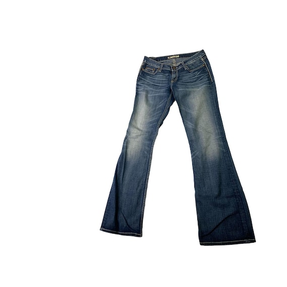 Buckle bootcut jeans new arrivals