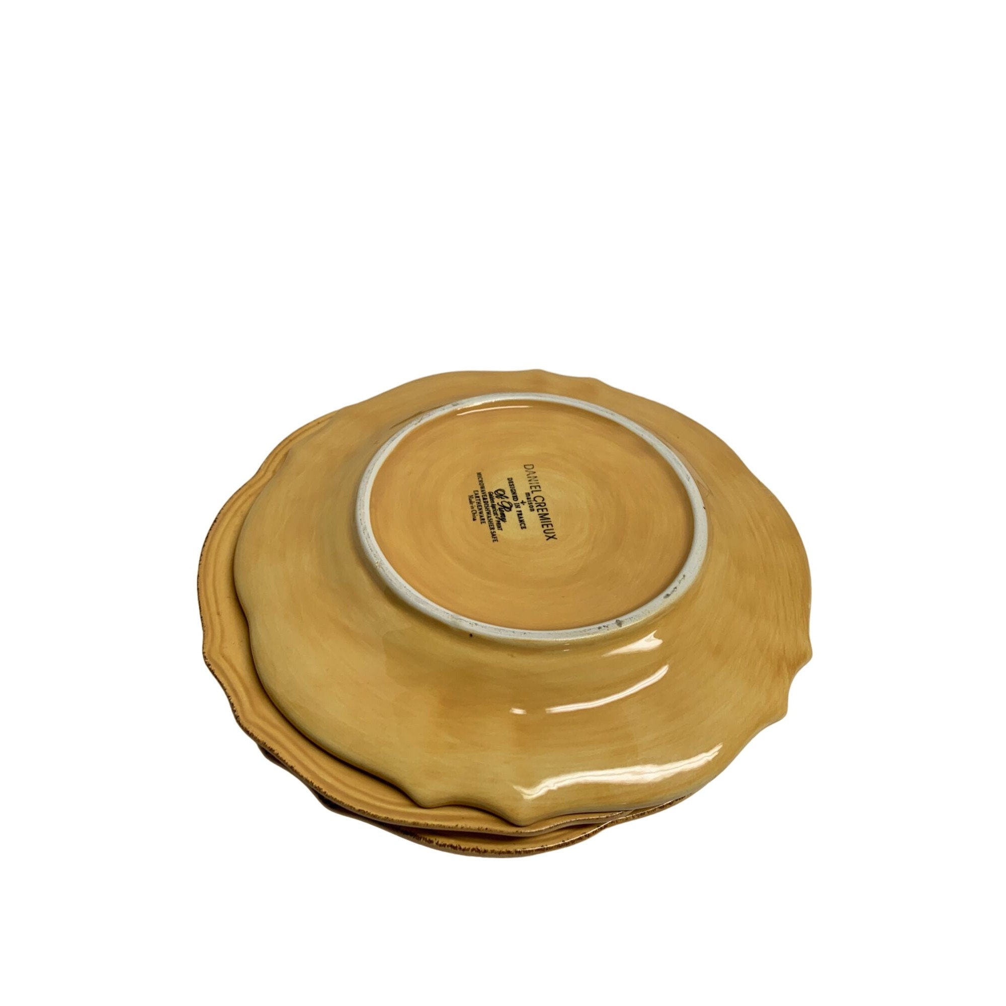 lot de 3 coupelles ou bols en terre cuite intérieur émail