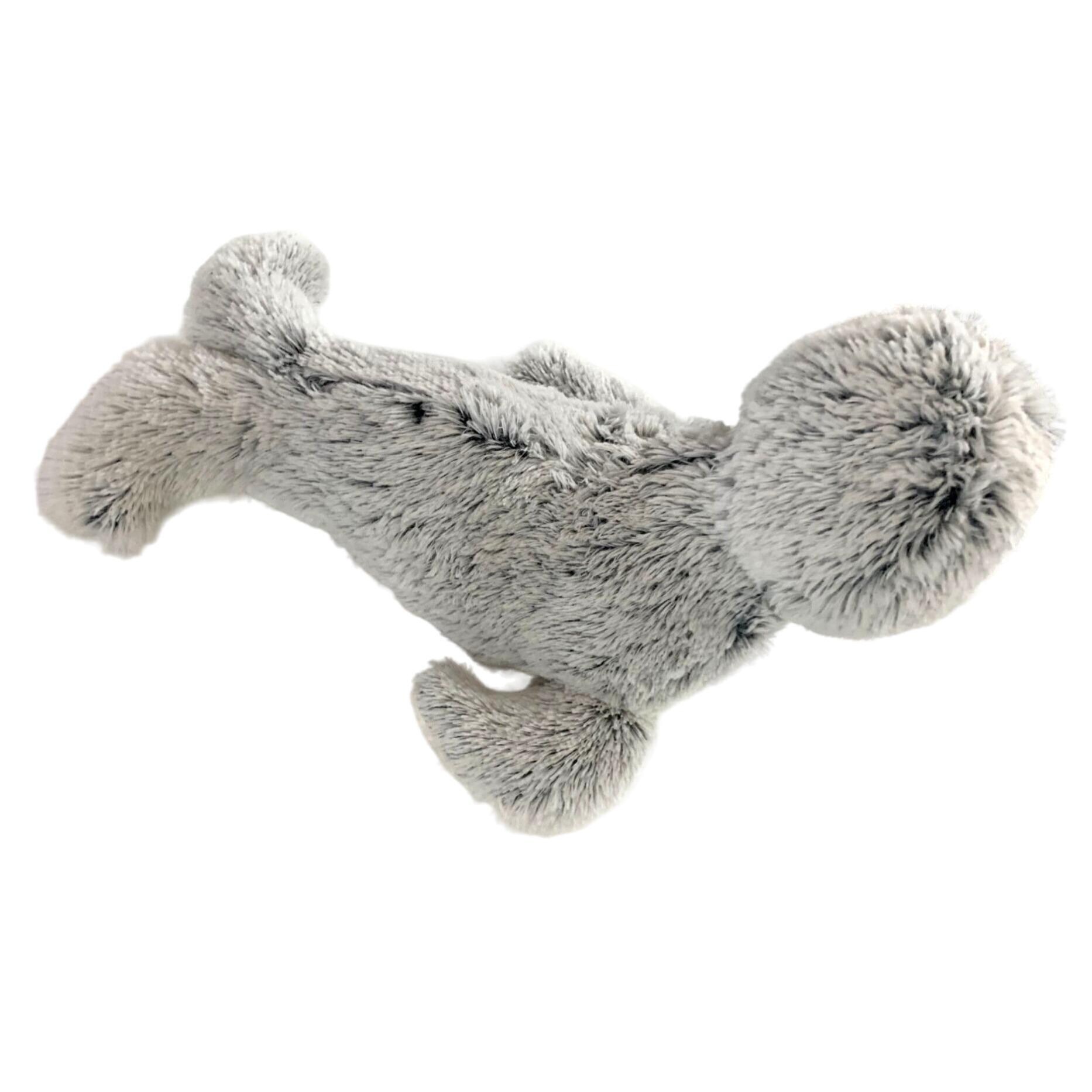 The Bear Factory 2001 Vintage Plush Seal Fluffy Gray Soft Stuffed