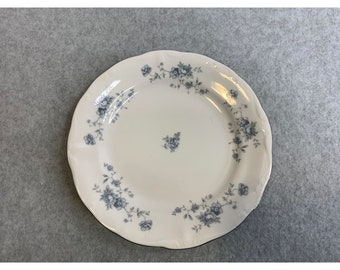 Johann Haviland Bavaria Blue Garland Brotbutterteller 4er-Set