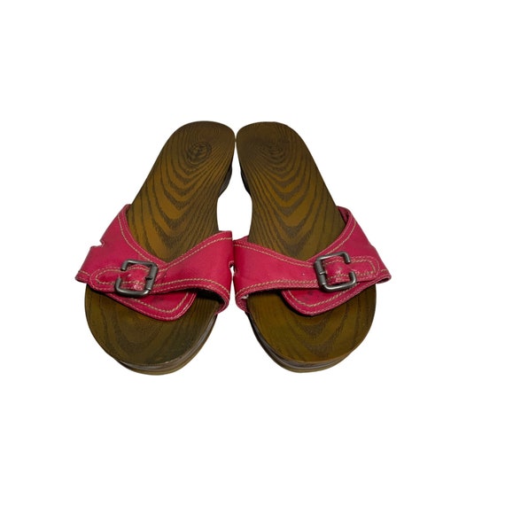 Dr scholls wooden shoes best sale