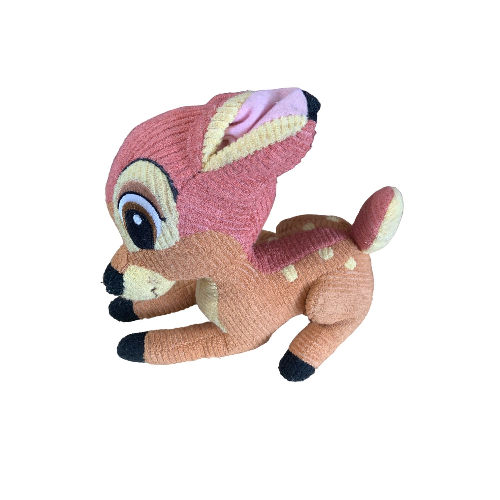 小物 bambi1967 Disney Bambi Plush Stuffed Animal Doll Toy Corduroy Ribbed 8
