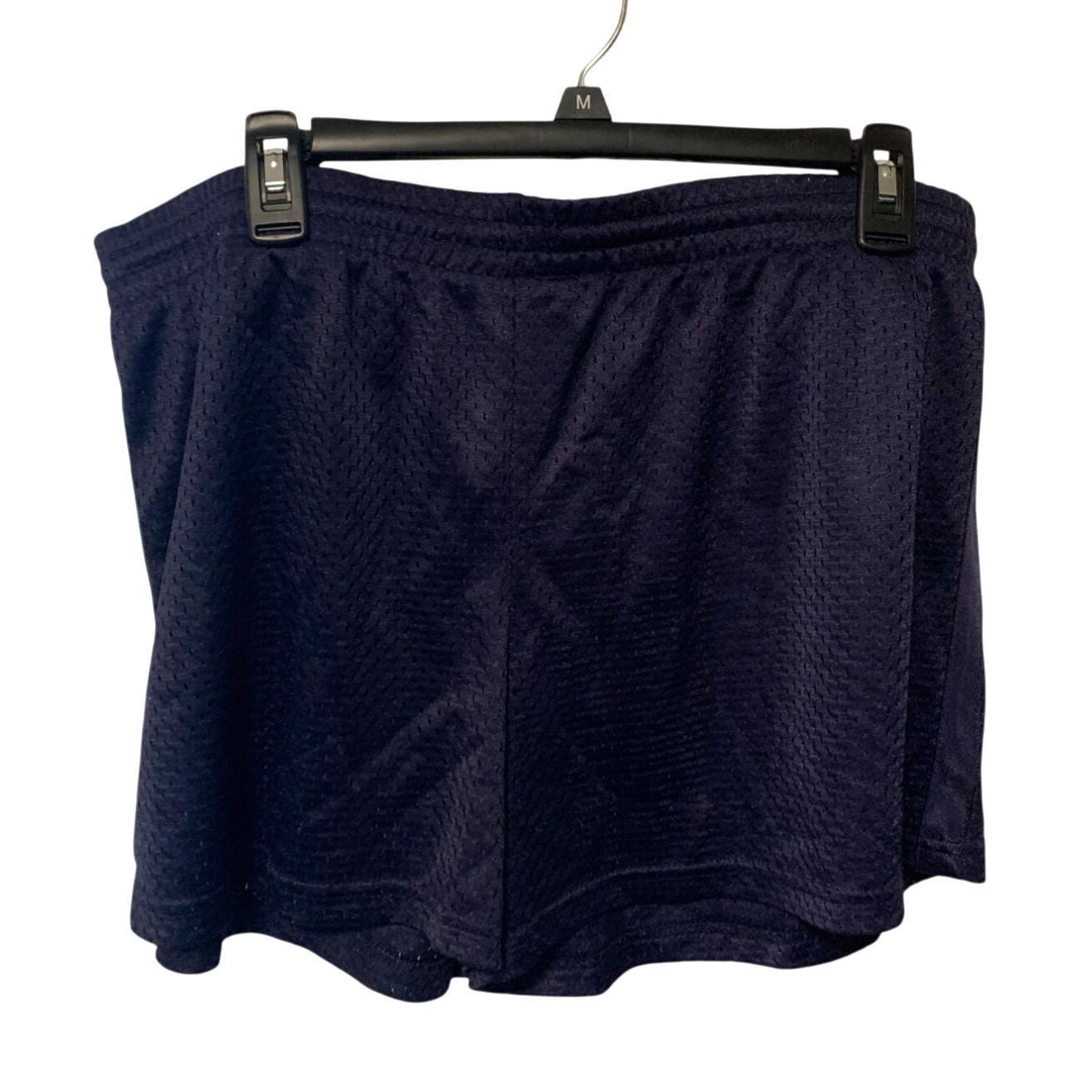FINL365 Finish Line Vintage Y2K Mens Size Large Navy Blue Mesh