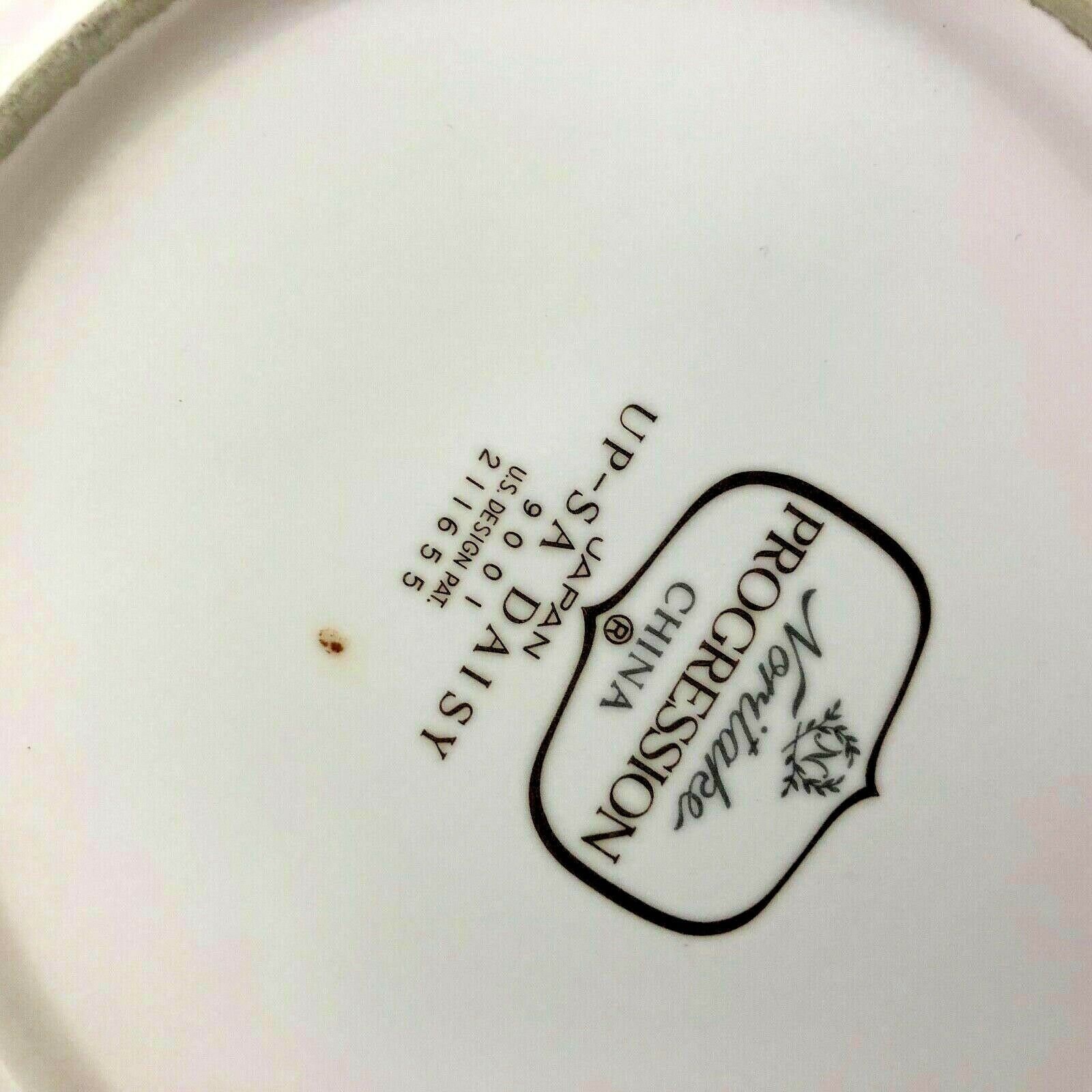 Noritake Progression Upsa up Sa Daisy Lot of 4 Bread Butter Etsy