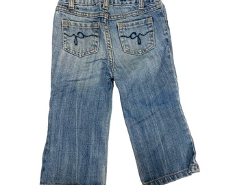 Guess Boys Infant Baby 18 Months Adjustable Waist Jeans Light Wash