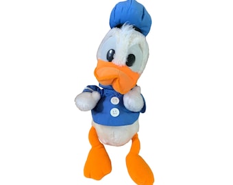 Applause Wallace Berrie Donald Duck Vintage Plush Stuffed Animal Doll Toy 14 in Tall