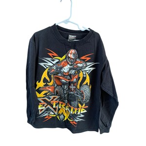 Y2k Grunge GWP Sport Boys Large 10 12 Long Sleeve Tshirt Shirt Tee