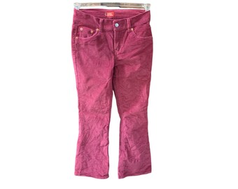 Levis Jeans For Girls Size 12 Corduroy Pants Bootcut Mauve