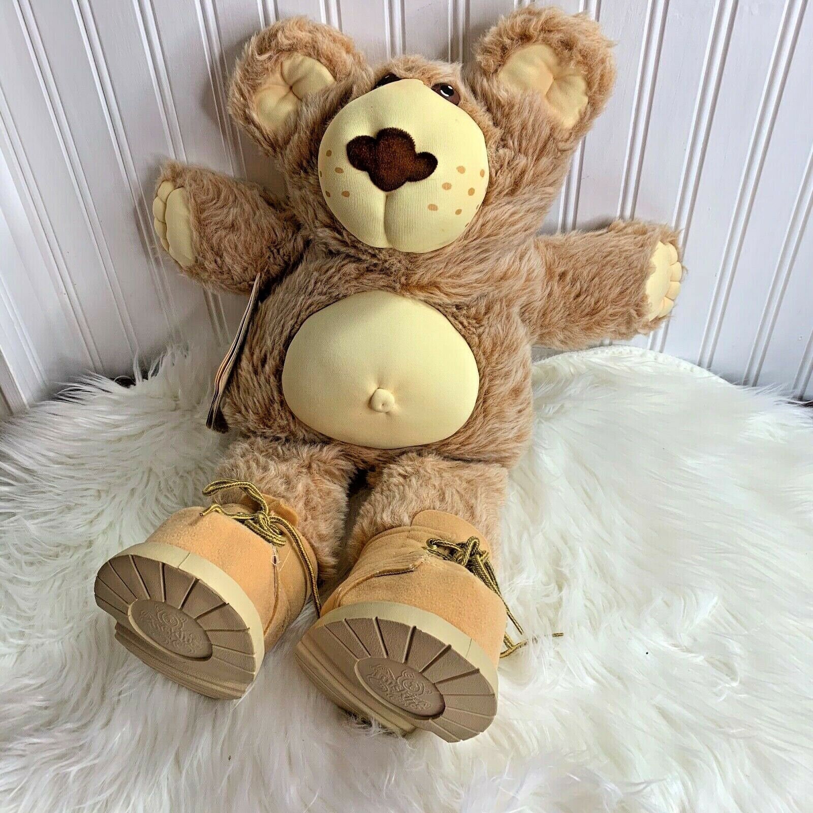 Furskins Large Plush Bear With Boots Plush Stuffed Animal Toy Etsy 日本