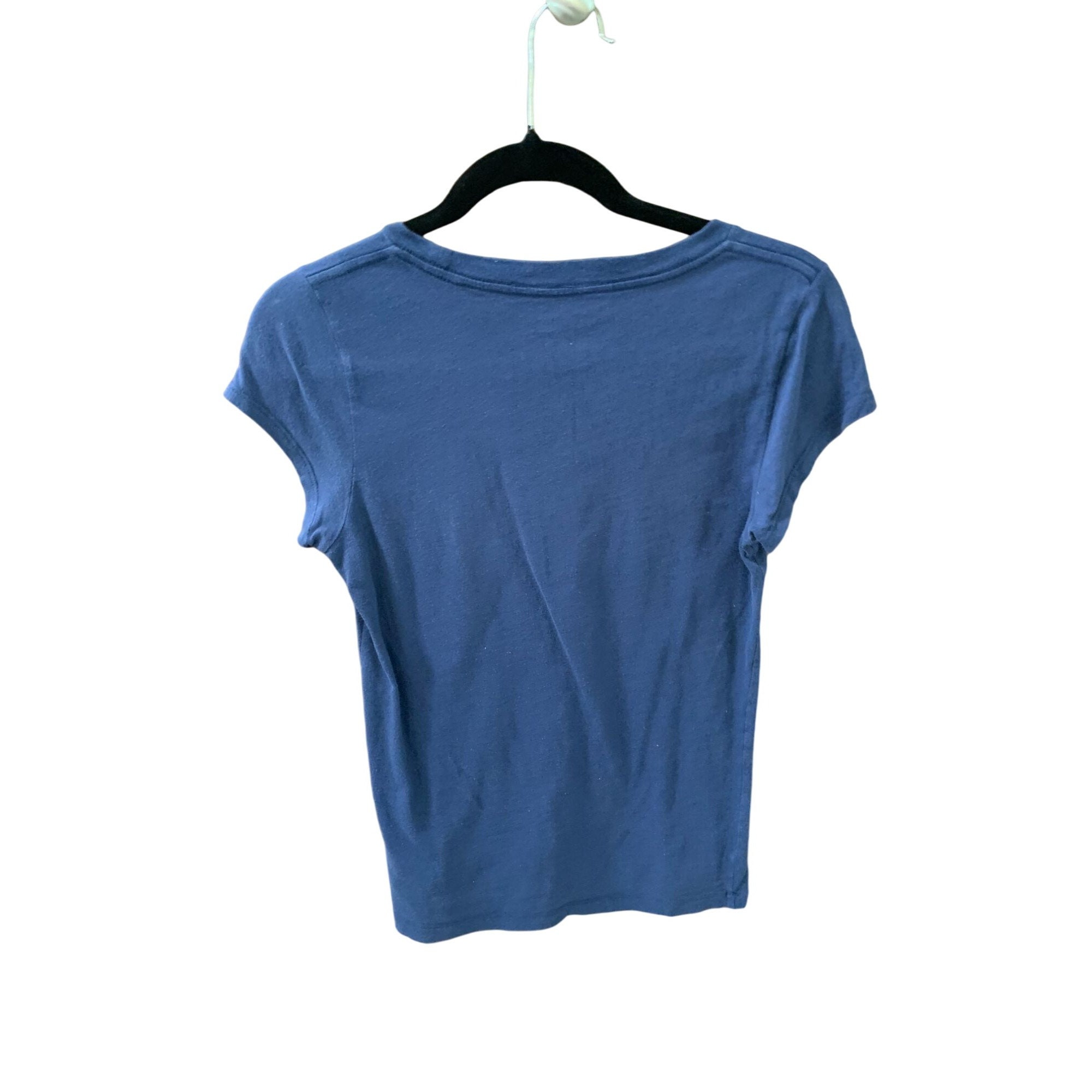 T-shirt Aéropostale Bleu à Pois Pour Fille - Taille S, Sans Manches, Occasion Très Bon état