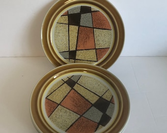 Noritake Primastone Stoneware Japan Sundance Sun Dance 8302 Set of 4 Salad Plate