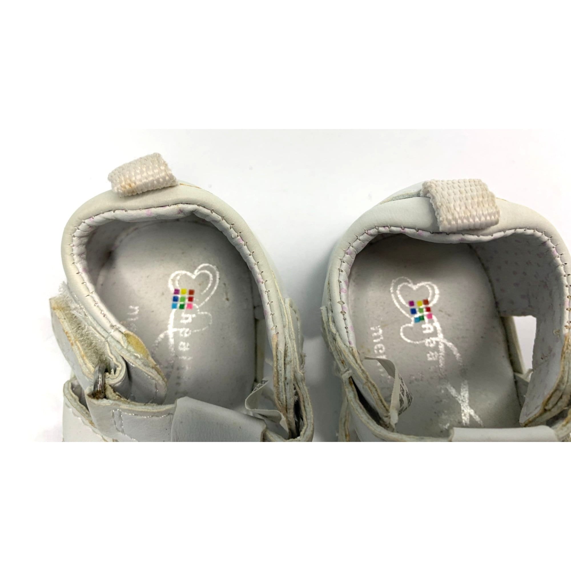 Sandales Blanches à Volants Healthtex Pour Fille - Taille 4 - Occasion Très Bon état - Bébé/enfant
