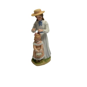 Homco 1478 Home Interiors Figurine Figure Statue Mother Daughter 8.5 in Tall