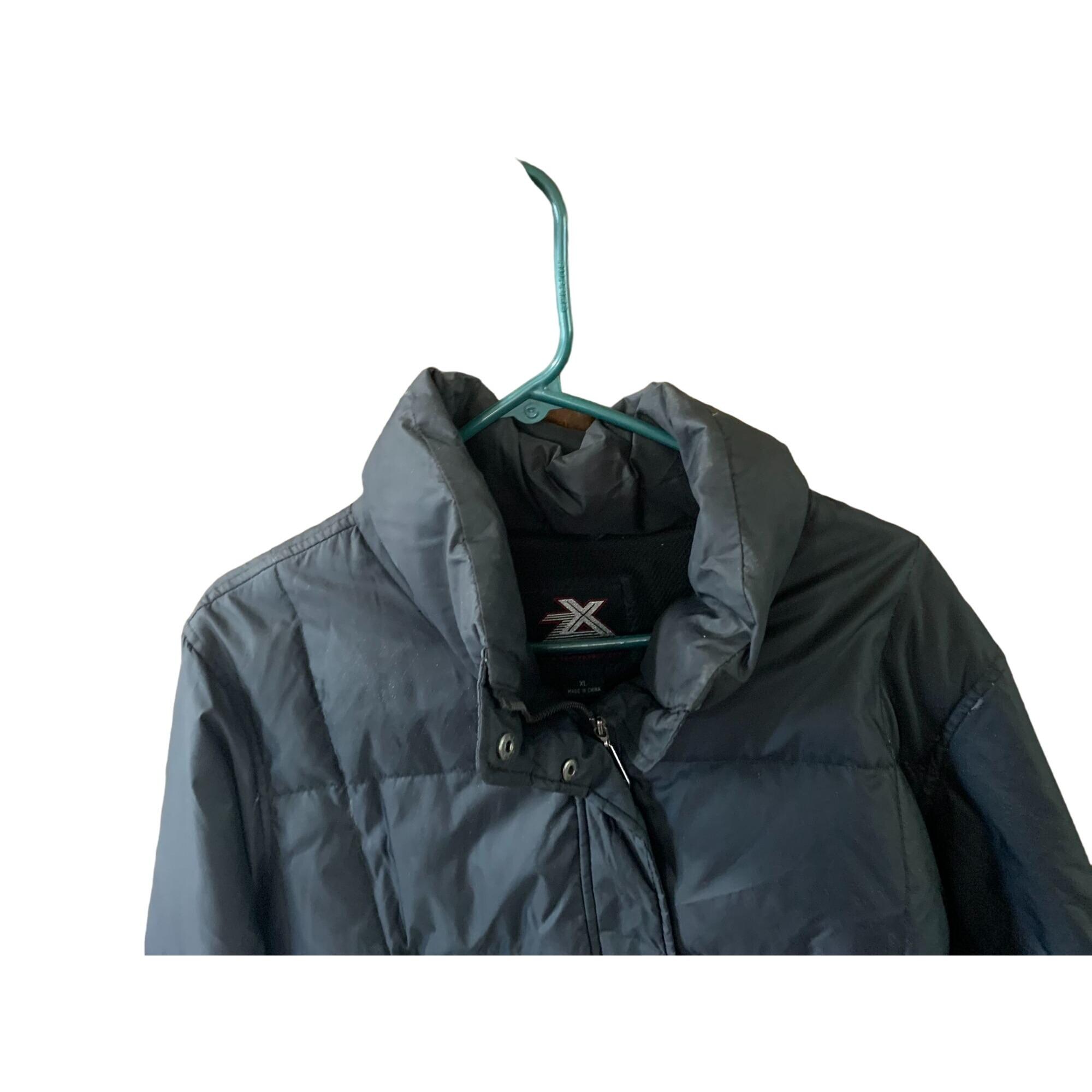 PUFFY Do You Puffy? THE BOX OF TOPS！！ Zeroxposur Womens Size XL Puffy Puffer Quilted Full Zip