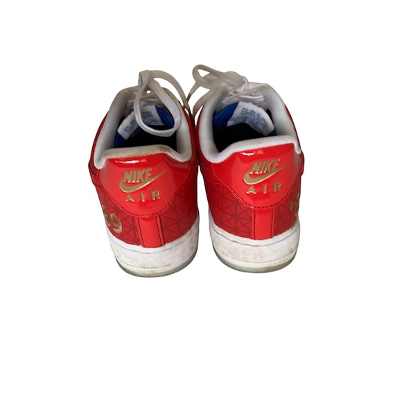 Vintage Nike Air Mens Size 9.5 Lace Tie up Sneaker Shoes Red Y2k