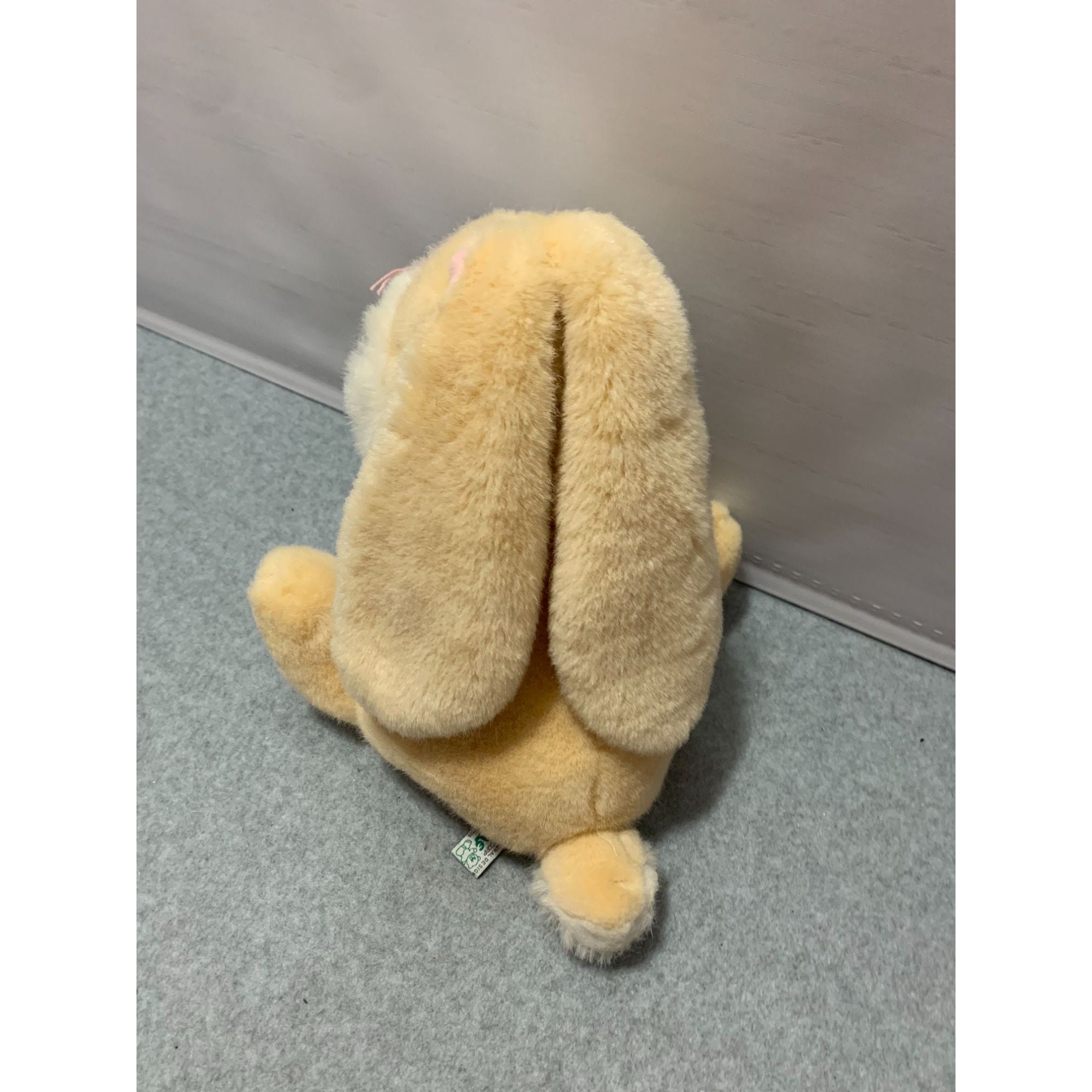 Fable Toy Plush Stuffed Animal Toy Bunny Rabbit 12 in Tall Seated Beige ...