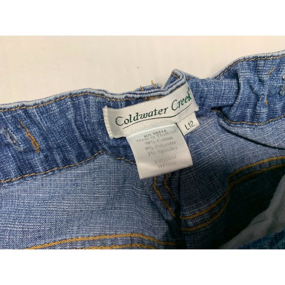 Coldwater Creek Womens Size 12 Straight Leg Jeans… - image 8