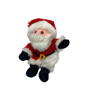 Commonwealth Plush Santa Claus Stuffed Animal Toy Doll 1999 9 in tall Red White