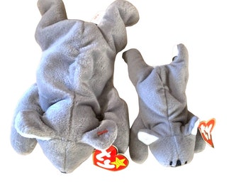 New Lot of 2 Ty Beanie Babies Teenie Babies Koala Bear Mel Bean Bag Plush Stuffed Toy