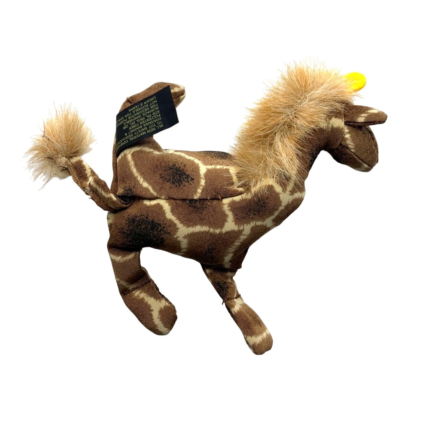 Russ Berrie Safari Pets Giraffe Plush Stuffed Animal Toy 5 in