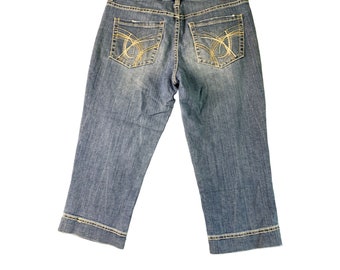 Jag Jeans Womens Size 6 Capri Cropped Jeans Crop Denim