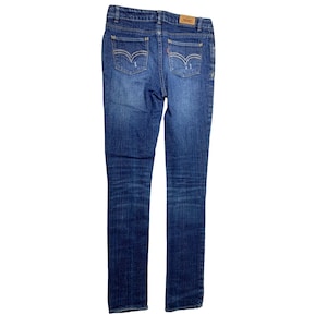 Levis Jeans Girls Size 16 Skinny Fit Jeans Distressed Slim Vintage