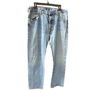 Levis 501 Mens Size 36x34 Mexico Straight Leg Buttonfly Vintage Jeans