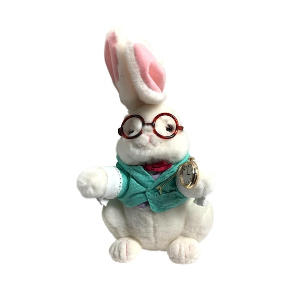 Poupée Peluche Lapin Alice Aux Pays Des Merveilles Commonwealth