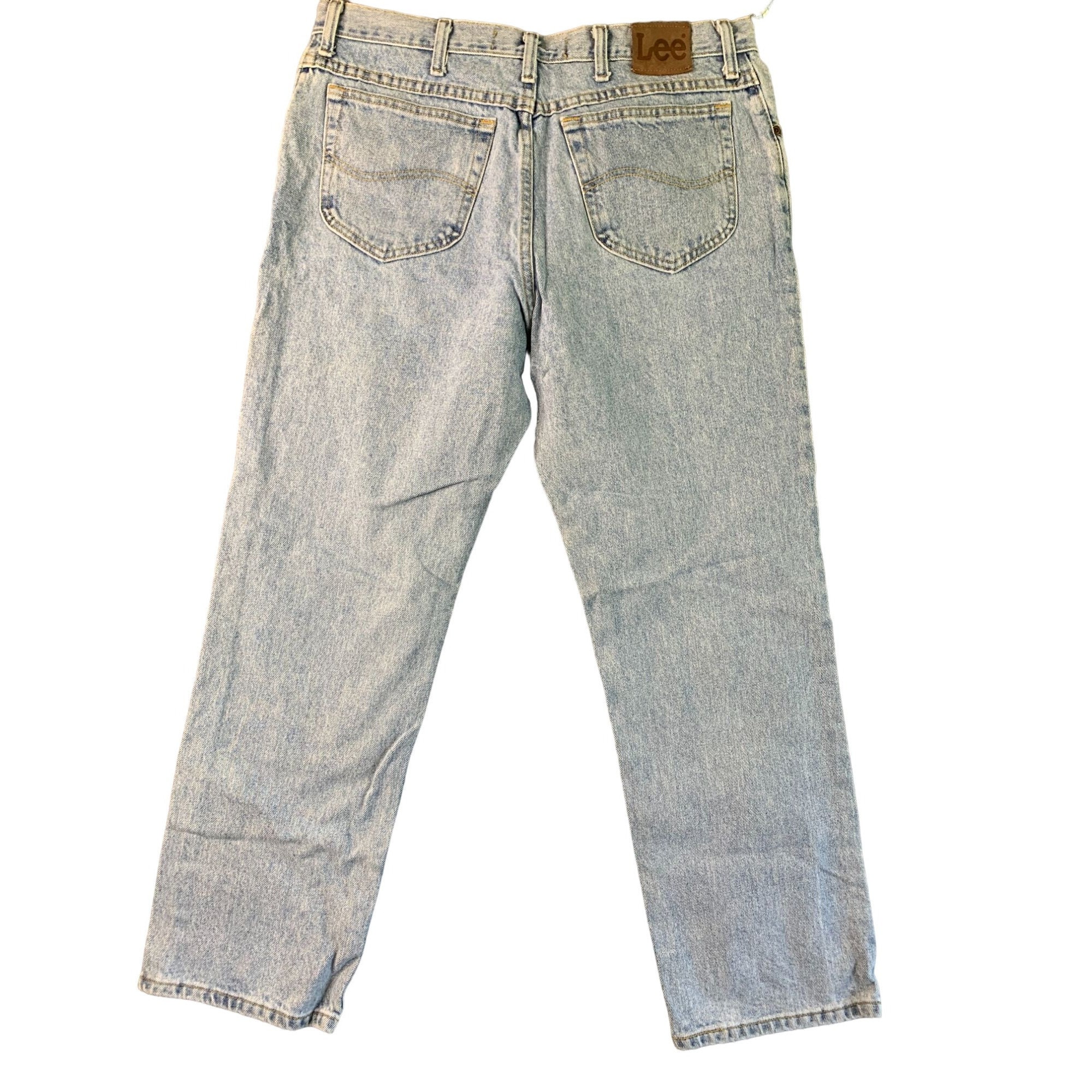 Retro Jeans Lee White Jeans For Sale Lee Mens Size 38x30 Light