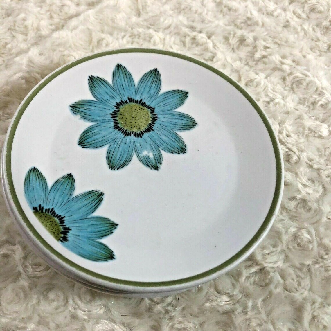 Noritake Progression Upsa up Sa Daisy Lot of 4 Bread Butter Etsy