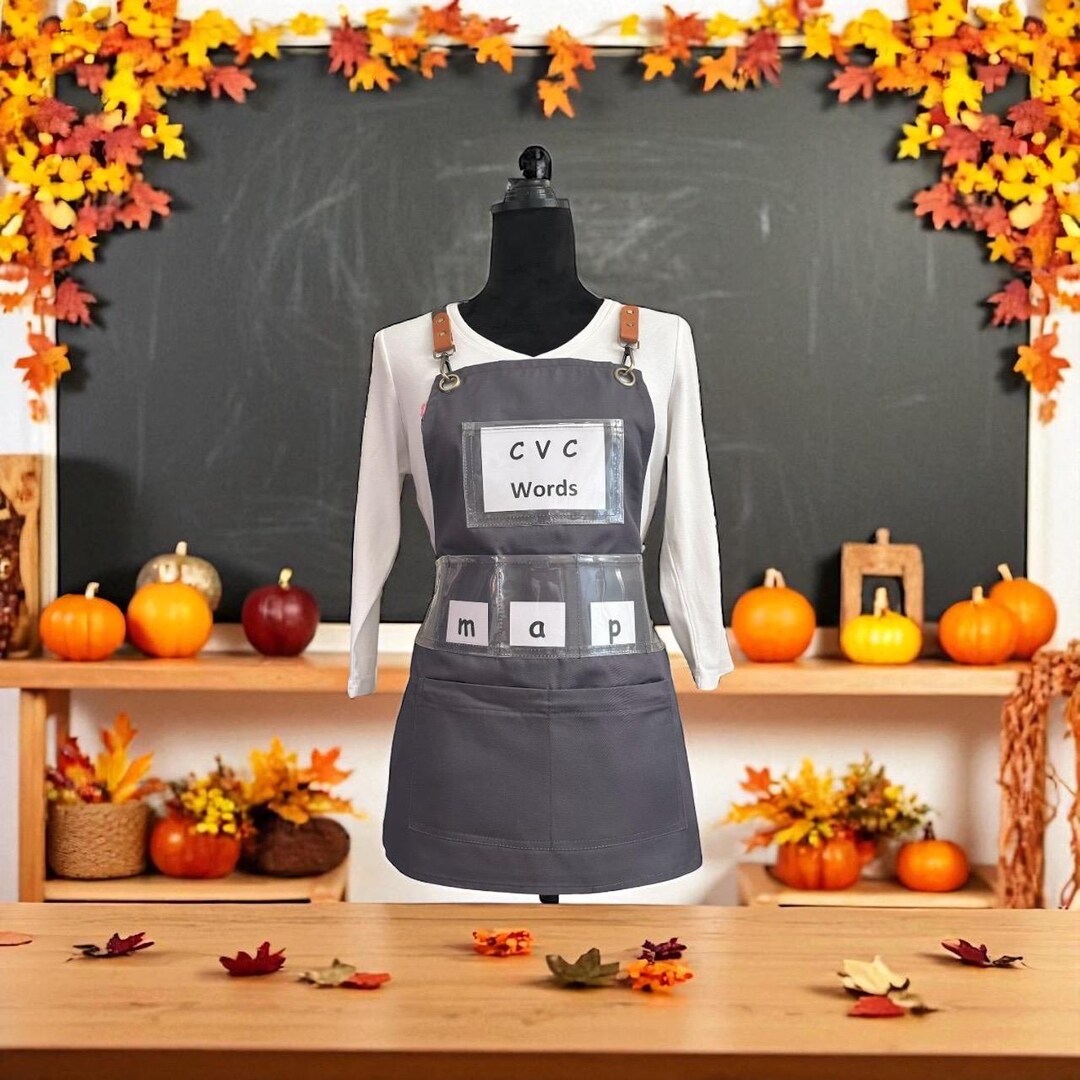 Interactive Language Learning Apron: ESL, Autism, Speech Therapy - Etsy