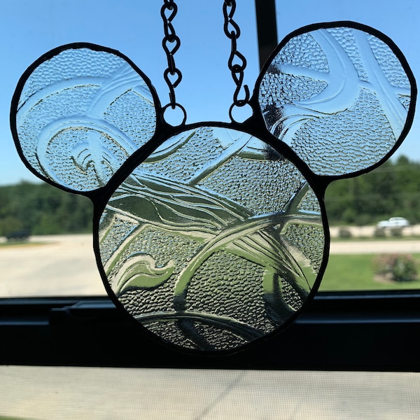 Mickey Mouse Disney inspired suncatcher