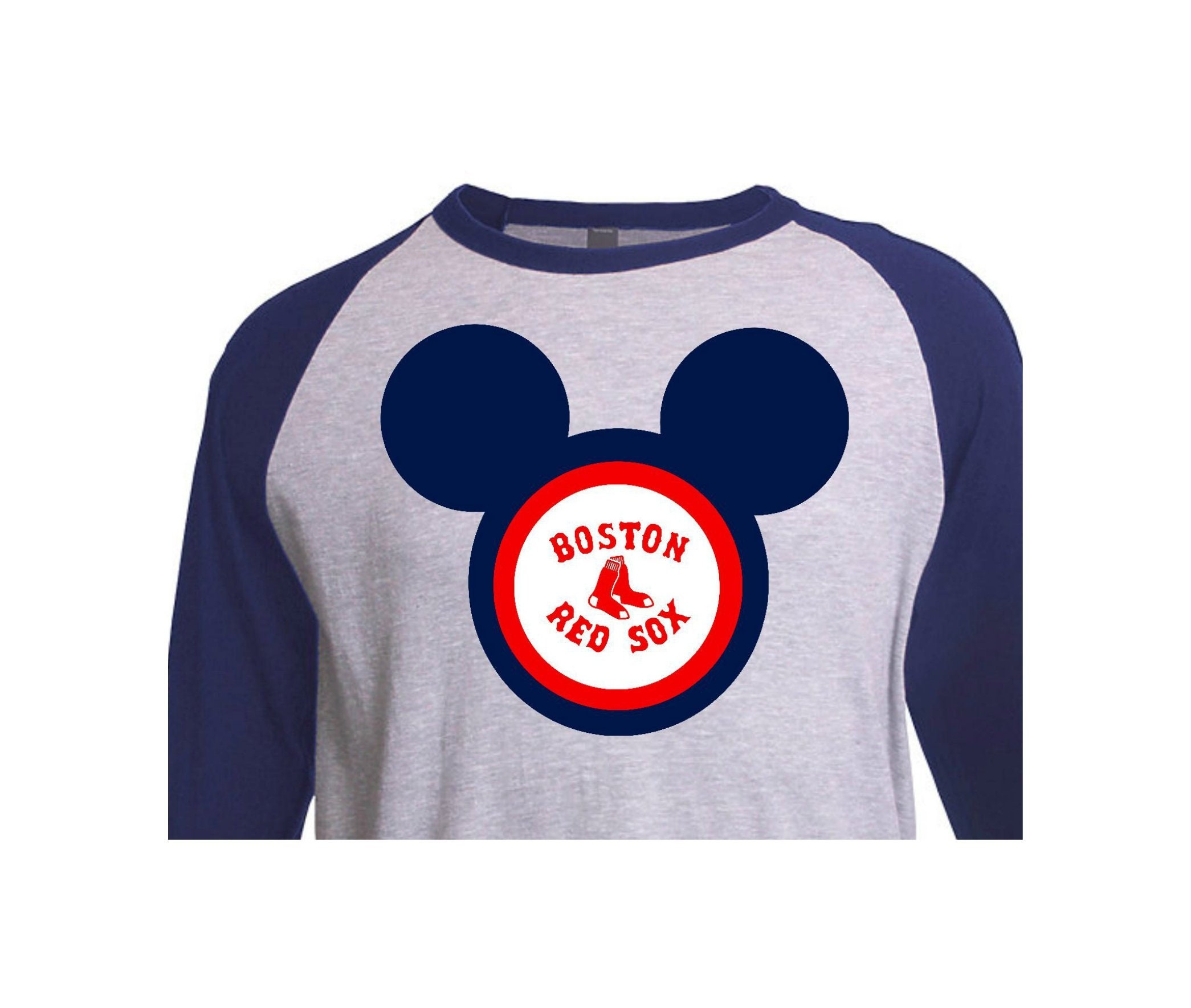 Disney red sox shirt Clearance