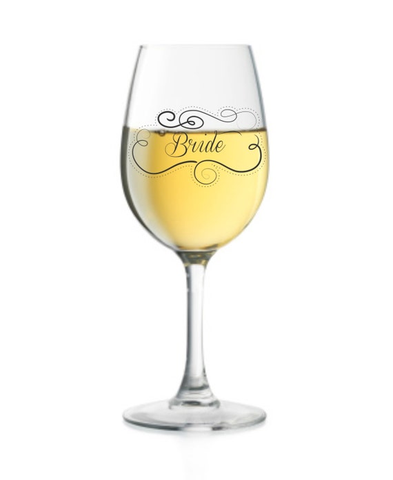 Bride And Groom Wine Glasses Engraved Set Of 2 Engraved 12 Oz Etsy