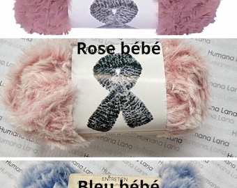 Fantastic Faux Fur Luv : 100 % Polyester, fake fur yarn, Easy knit faux fur yarn