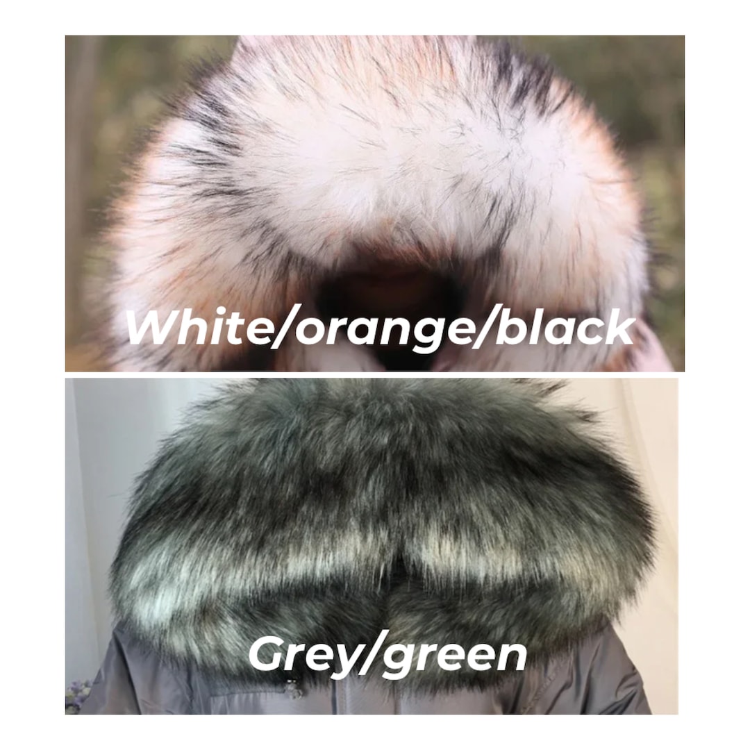 Faux Fur Collar, Fake Fur Hood, Faux Fur Hood Collar, Fake Fur Hight