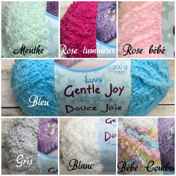 Gentle Joy by Luv’s, Luvs Easy Knit Gentle Joy Baby Blanket, luv’s yarn, best yarn for baby blanket, yarn best value/ 200grams / 200 meters