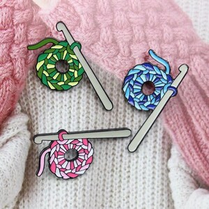 Pink Hook pin, crochet and wool pin,Knitting Needles , Crafting, Needling, Hand Knitting, Crochet Pins