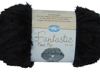Fantastic Faux Fur Luv : 100 % Polyester, Fake Fur Yarn, -  Canada