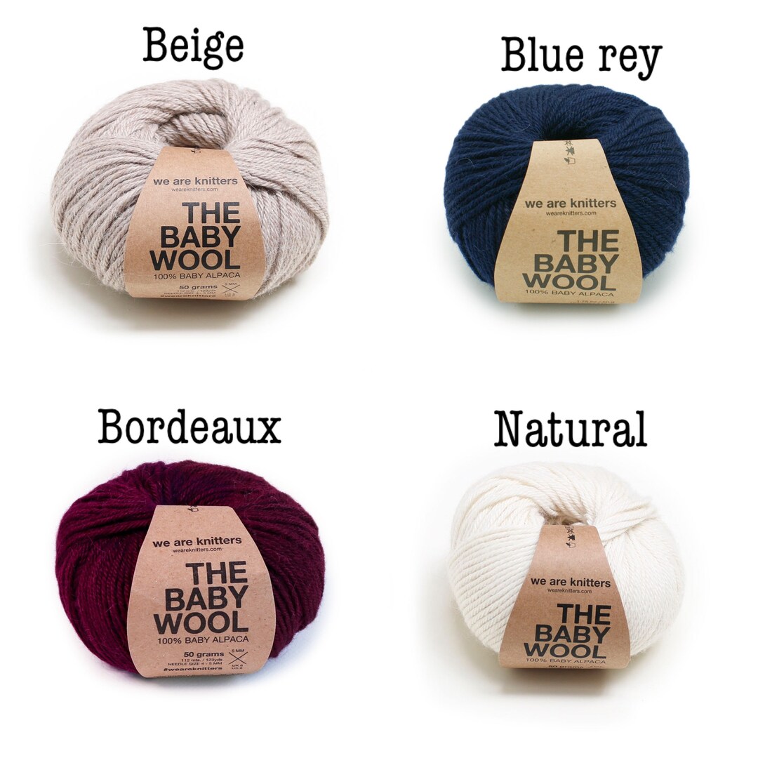 We Are Knitters the Baby Wool Baby Alpaca the Baby Wool Etsy Canada