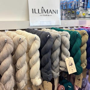 Sabri  from Illimani yarns, Cotton and alpaca yarn