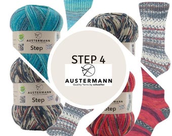 Austermann Yarn Step 4, yarn sock
