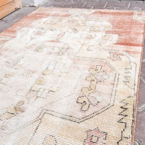 Turkish rug 3x6 Vintage rug 3x6 Bohemian rug 3x6 Area rug 3x6 Rugs 3x6 Moroccan rug 3x6 Turkish carpet Turkey rug Oushak rug 3x6