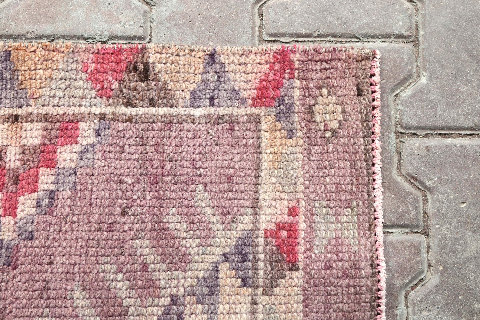 Runner Rug Pink Runner Rug Runner Runner Rug Oushak Runner Etsy