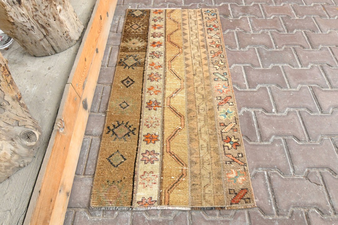 2x4, Patchwork Rug, Small Size, Runner Rug, Decorative Rug, Area Rug ...