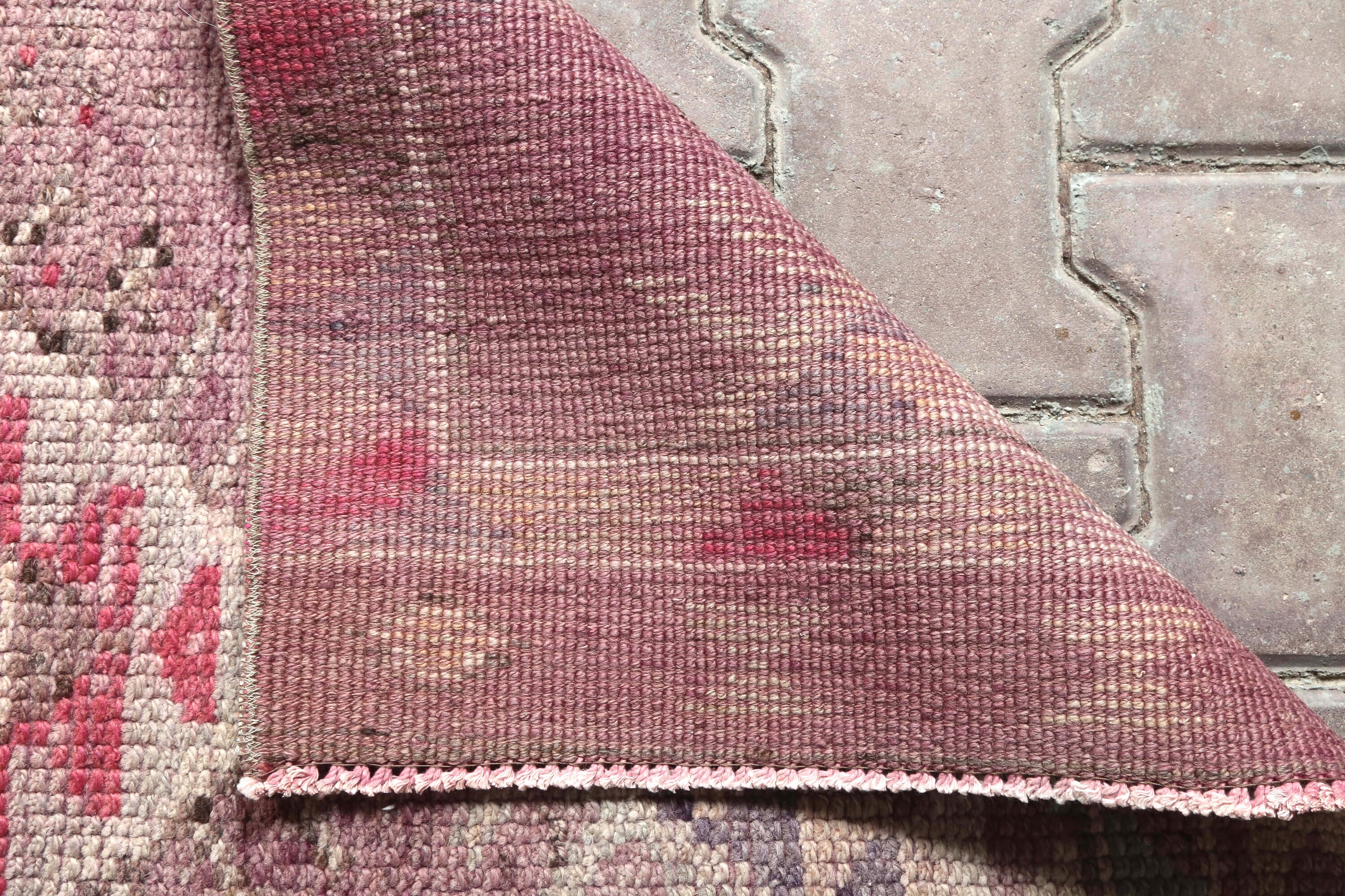 Runner Rug Pink Runner Rug Runner Runner Rug Oushak Runner Etsy