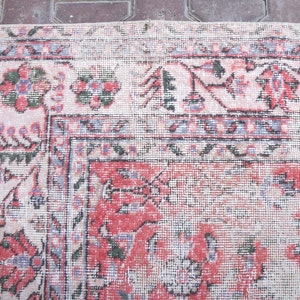 Vintage rug Anatolian Rug Turkish Rug Wool Rug oushak rug decorative rug bohemian rug area rug handmade rug floor rug Fadet rug