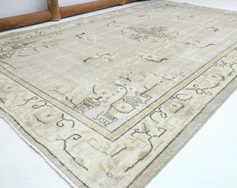 Oushak rug, 5x8 Rug, rug Vintage, Anatolian rug, Oushak large size rug, Decorative Carpet, Bohemian Rug, Oversized rugs, Turkish Rug