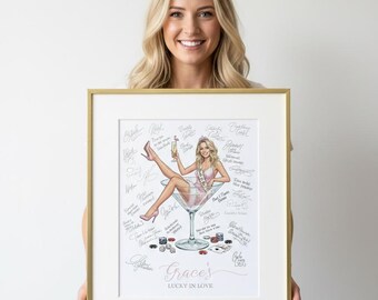 Vegas Bachelorette Welcome Sign, Custom Bride Portrait, Las Vegas Bach Party Decor