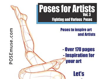 Poses for Artists Vol 3: Fighting & Various Poses